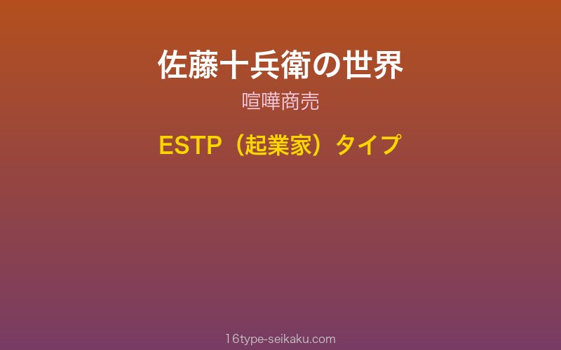 キャラクターイメージ