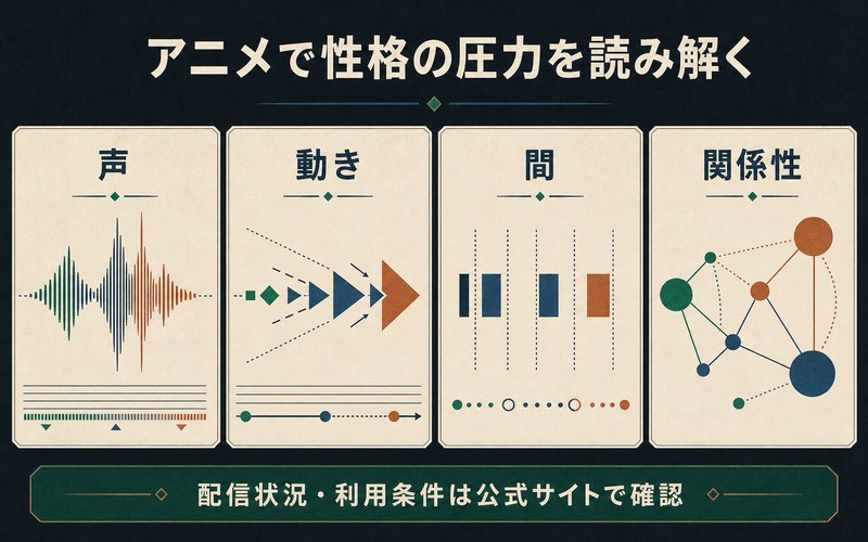 アニメの声・動き・間・関係性から鬼舞辻無惨の性格の圧力を読み解く画像