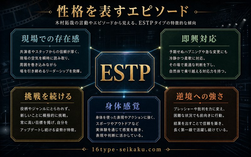 木村拓哉の性格を表すエピソード