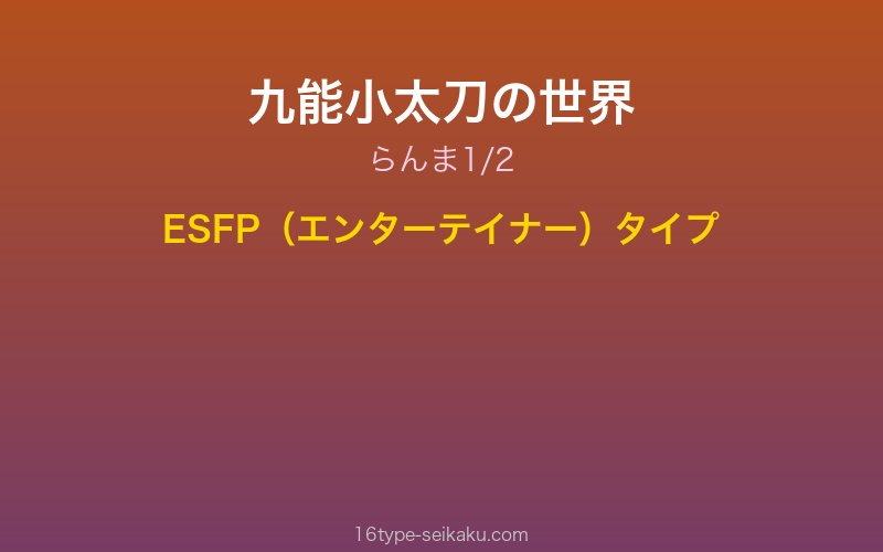 キャラクターイメージ