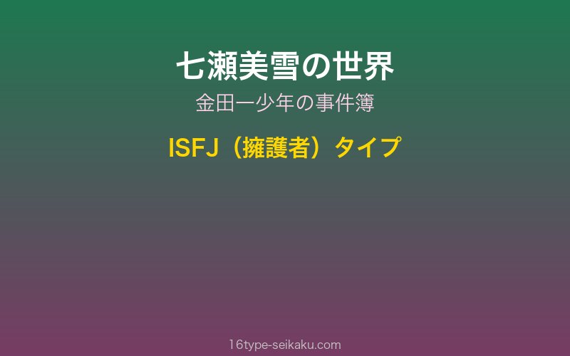キャラクターイメージ