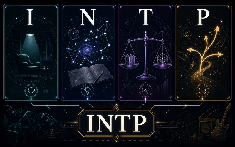 錦戸亮がINTPタイプである理由 I N T P 4軸分析画像