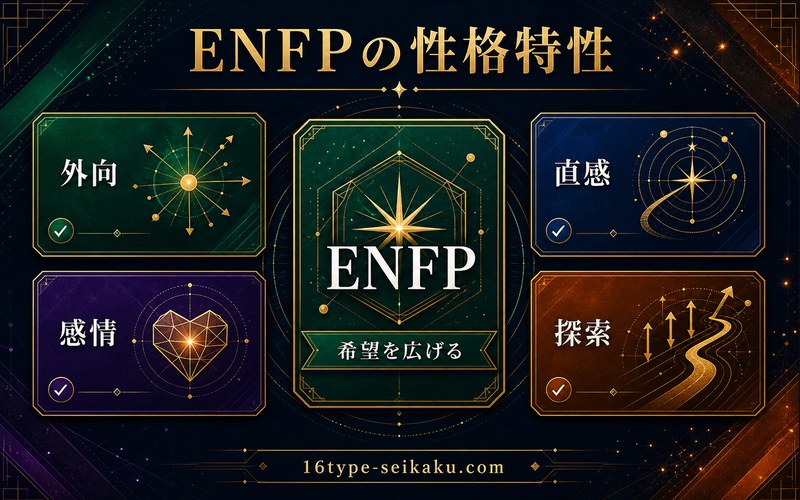 ENFPの性格特性