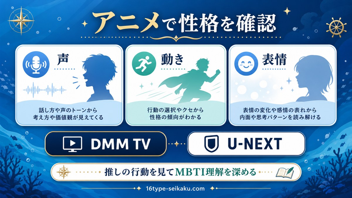 ワンピースのアニメでキャラ性格を確認する視聴ガイド画像