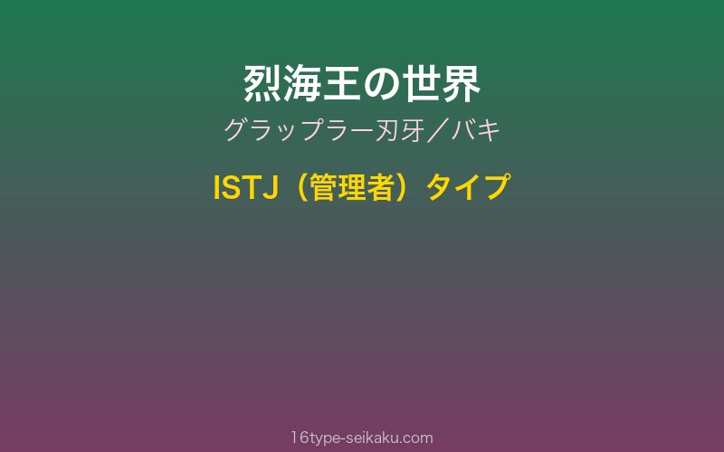 キャラクターイメージ