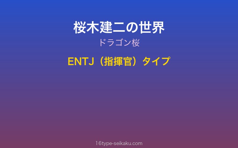 キャラクターイメージ