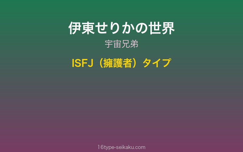 キャラクターイメージ