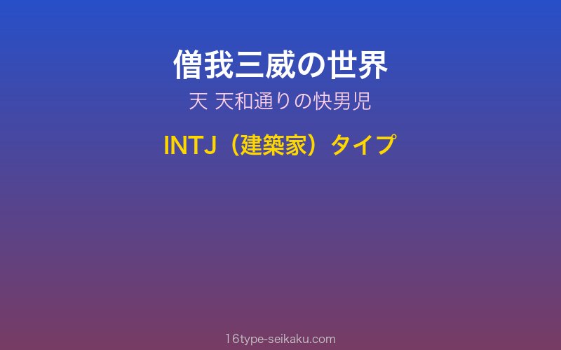 キャラクターイメージ