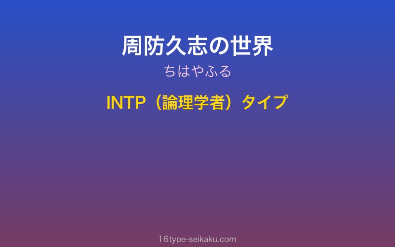 キャラクターイメージ