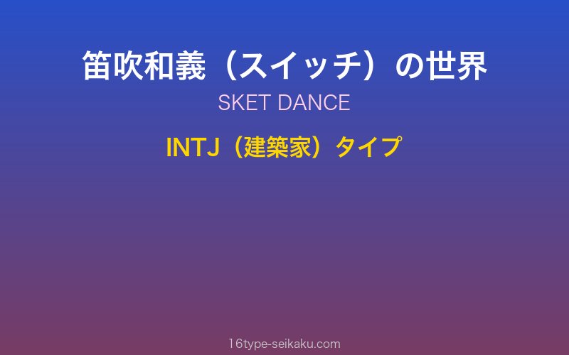 キャラクターイメージ