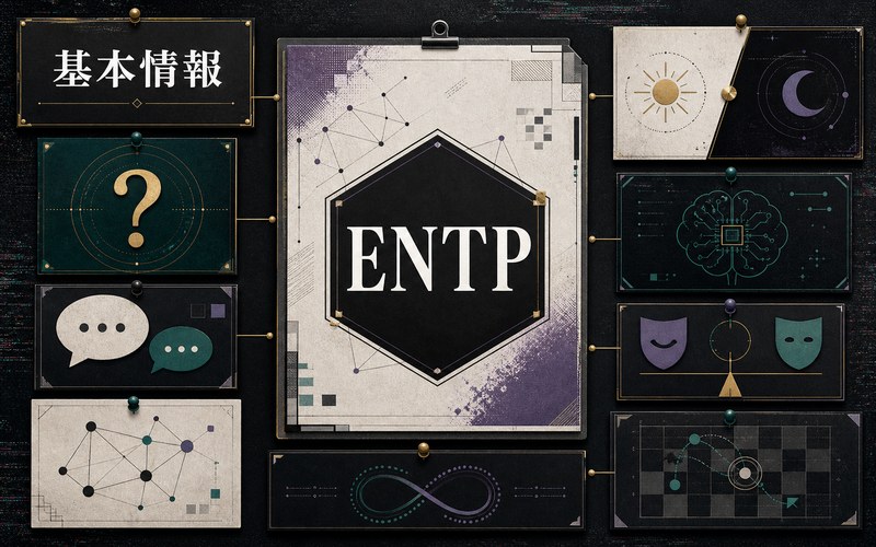 足立透の基本情報 ENTPタイプ まとめ画像