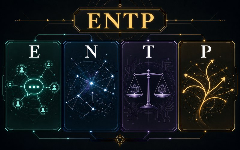 足立透がENTPタイプである理由 E N T P 4軸分析画像