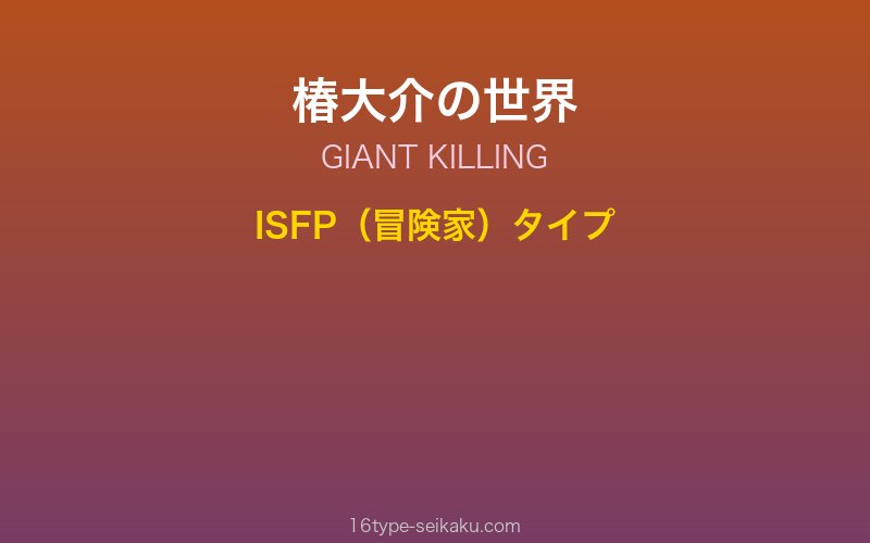 キャラクターイメージ
