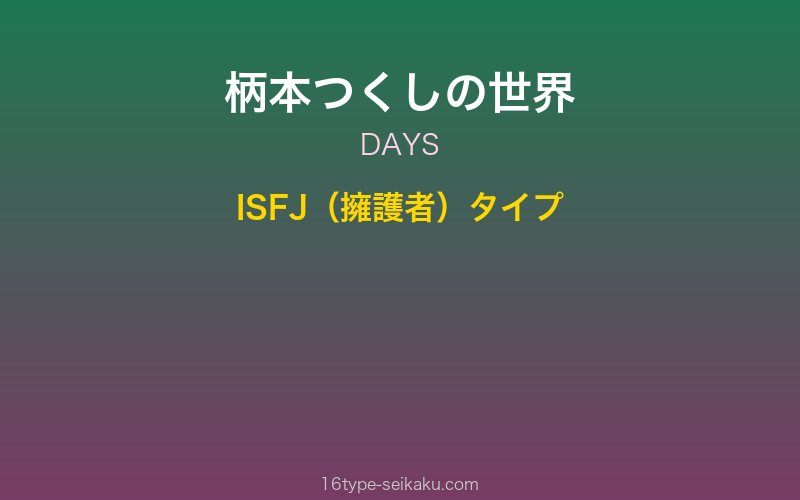 キャラクターイメージ