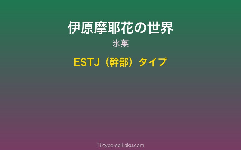 キャラクターイメージ