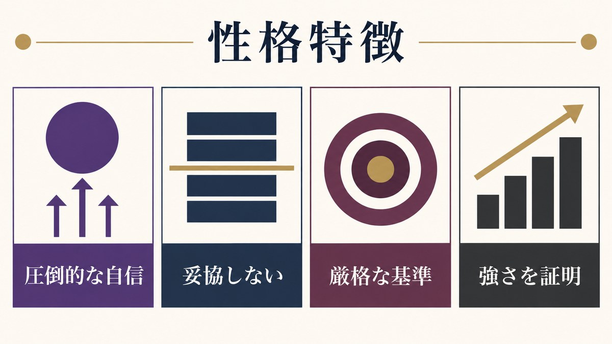 ジェンティルドンナの性格特徴を要点で整理したImage2図解