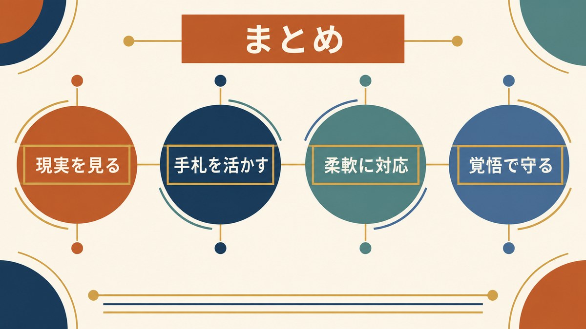 まとめ:浜面仕上は機転と覚悟で戦う「巨匠(ISTP)」を要点で整理したImage2図解