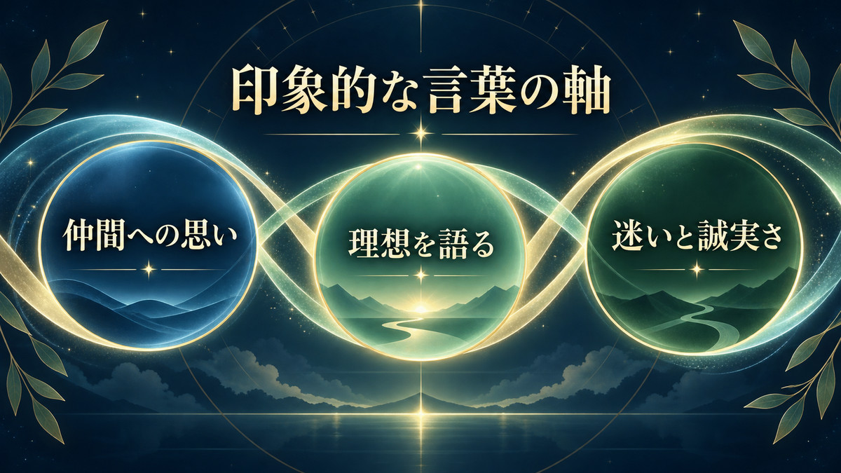 一ノ瀬帆波の心に残る名言・名セリフ5選を要点で整理したImage2図解