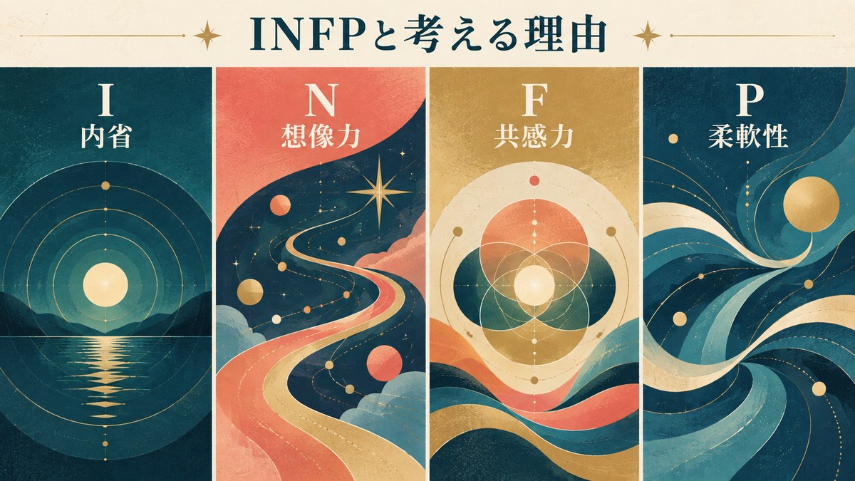 神木隆之介がINFP(仲介者)タイプである理由を要点で整理したImage2図解