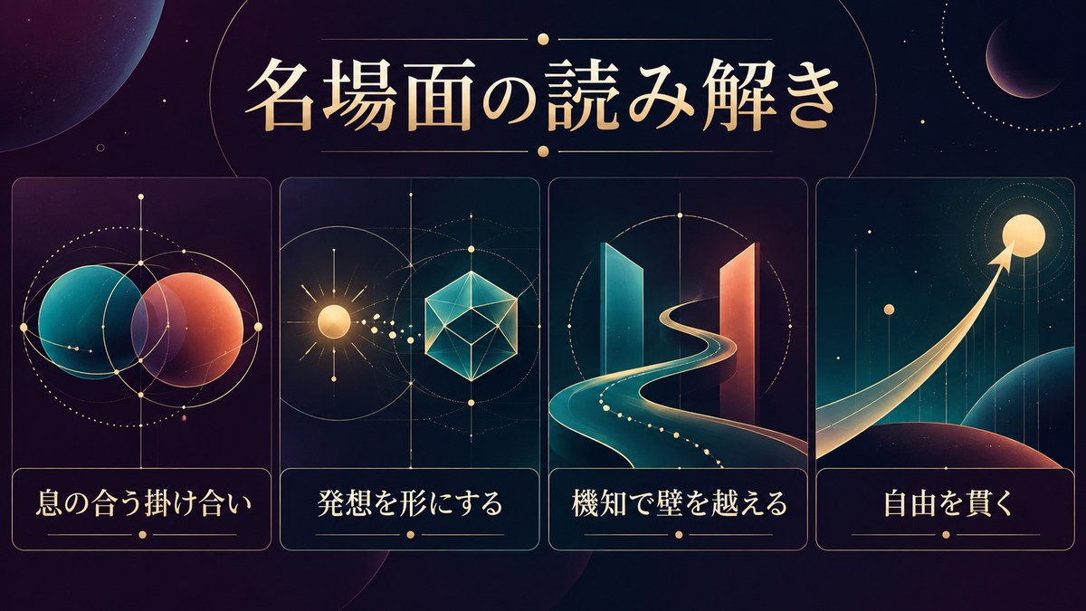 フレッド&ジョージの名場面を掛け合い・発想・機知・自由の4テーマで読み解く画像
